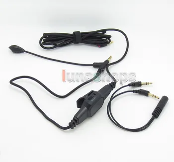 

LN004525 Replaced Detach Boompro Line Gaming Computer Cable Mic For V-MODA LP M100 LP2 M-80 V-80 SOLO STUDIO MIXR Aviator Hesh