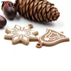 11PCS/Set DIY PVC Soft Rubber Gingerbread Man Christmas Ornaments Bell Snowflake For Chrismas Tree Pendant Kids Gifts Decoration ► Photo 3/6