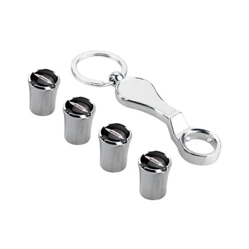 

For MINI Cooper Accessories JCW Car Wheel Valve Stems Caps With Wrench For R50 R52 R53 R55 R56 R57 R58 R59 R60 R61 R62 F55 F56