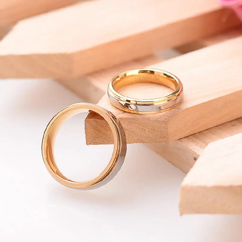 Набор обручальных колец из чистого титана 4 мм 6 мм|ring set|wedding ring setwedding rings |