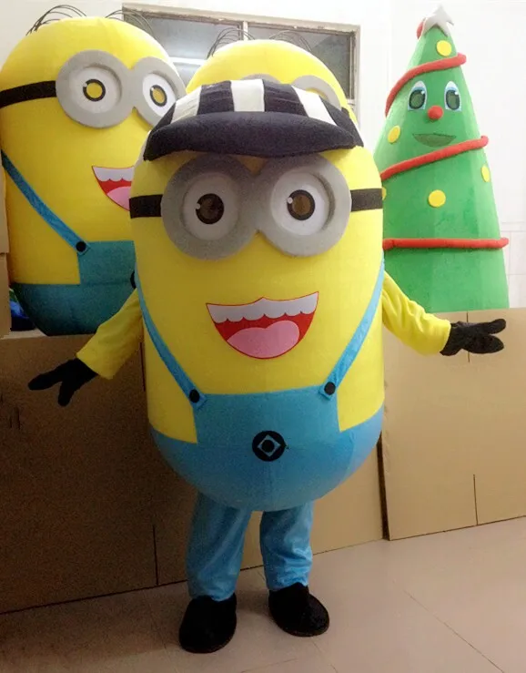 despicable me minion mascot costume despicable me minion mascot costume