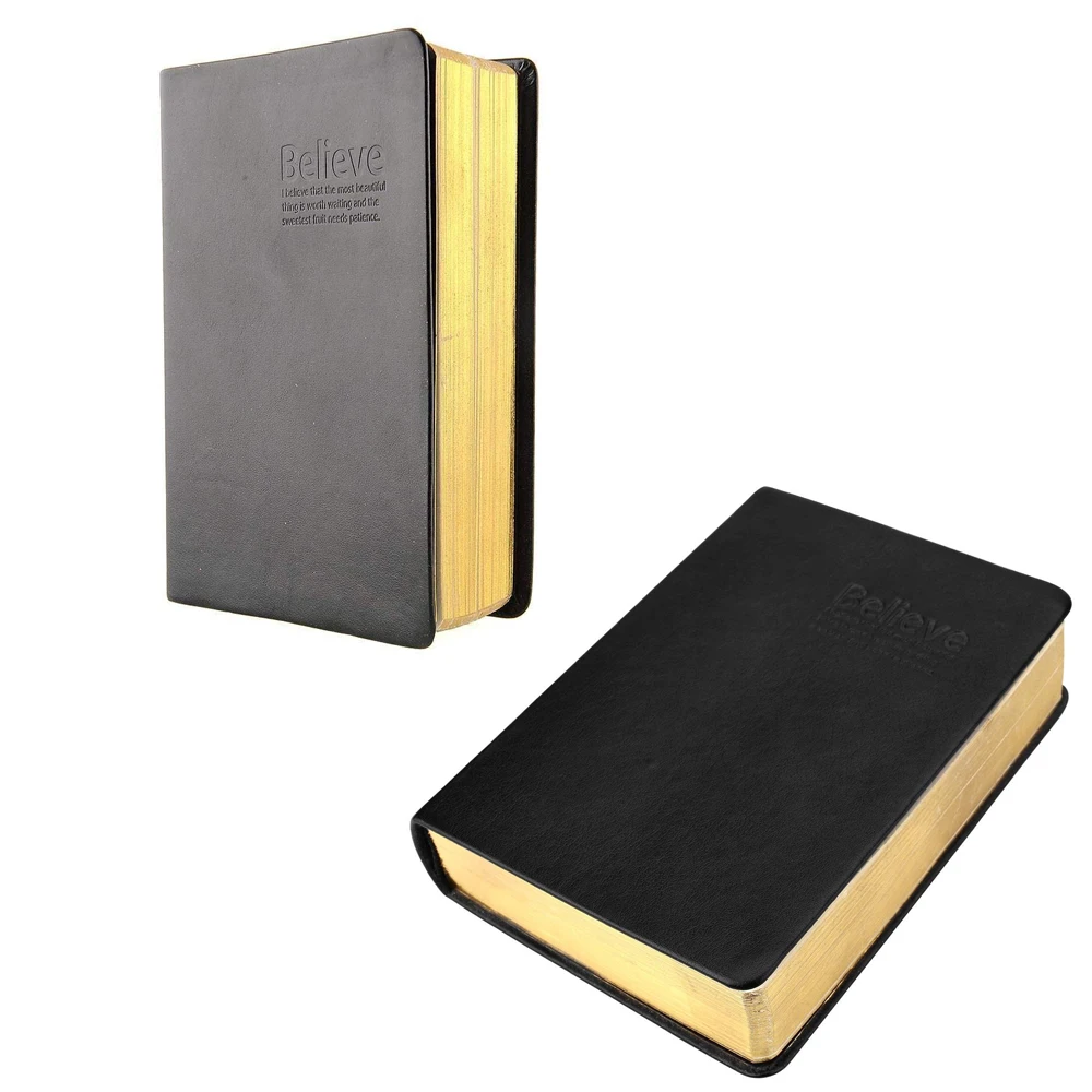 

XRHYY Classic Antique Retro Leather Cover Thick Blank Pages Notebook Memo Journal Diary Sketchbook Notepad Jotter Work-book