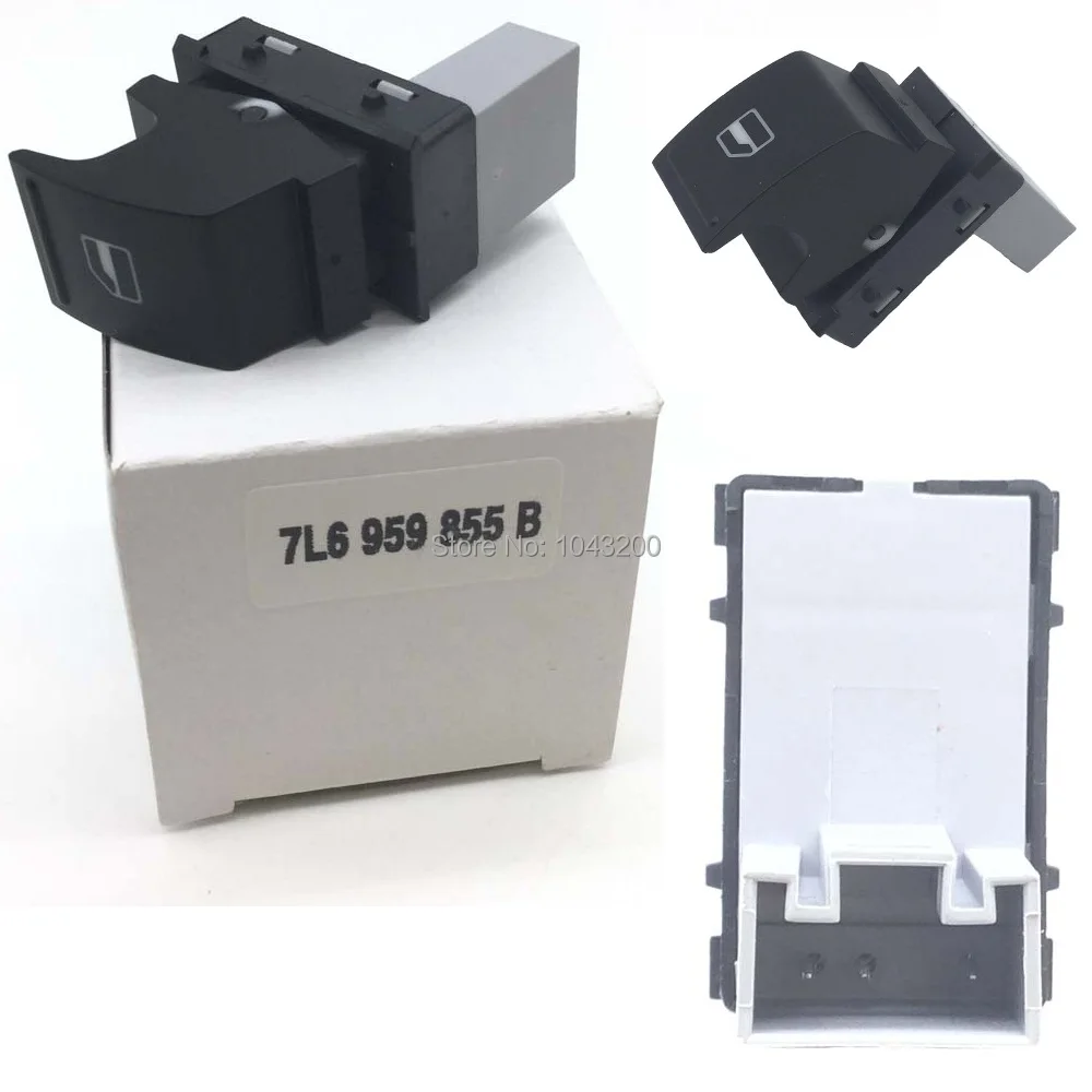 3 X Electric Window Switch Passenger Side For Seat Altea Leon