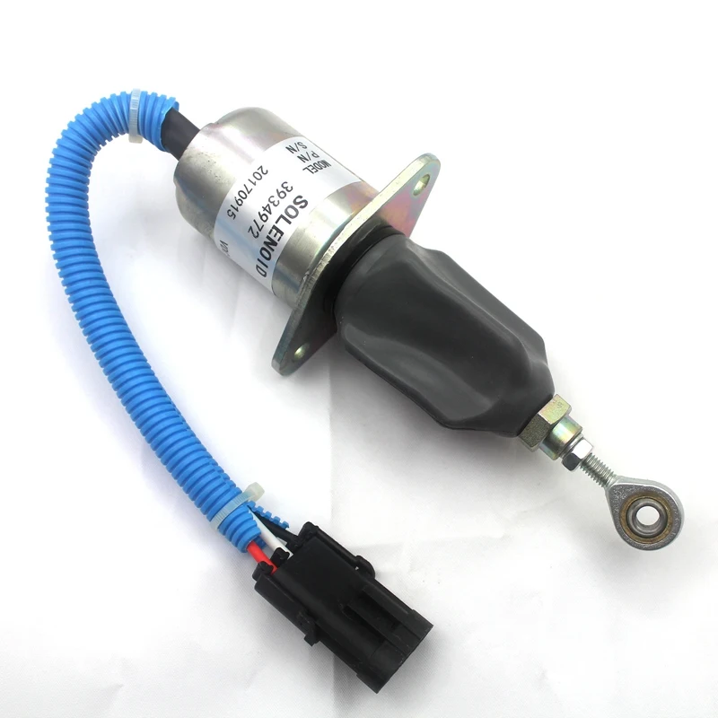 24v 3934972 Diesel Fuel Stop Solenoid, Shut Off Flameout Solenoid Valve