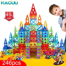 150 246PCS Mini Magnetic Designer font b Construction b font Set Model Building font b Toy