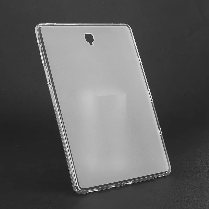 Мягкий чехол из ТПУ для Samsung Galaxy Tab S4 10 5 T830 T835 SM T837 дюймов 2018 прозрачный силиконовый