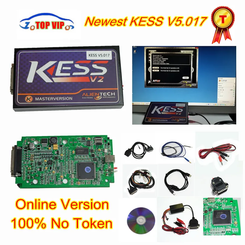 

2018 NEW KESS 5.017 100% No Tokens Limited Online Kess v2 V2.23 V5.017 OBD2 Manager Tuning Kit Master ECU Programmer DHL Free