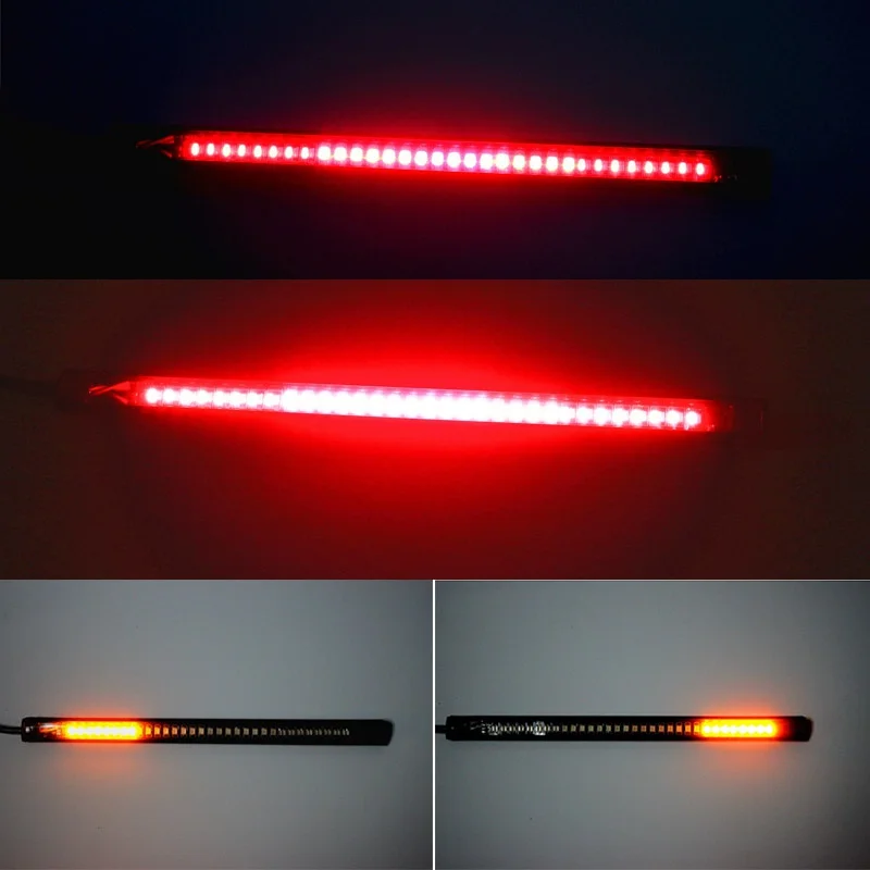 Мотоцикл интегрированный 3528 SMD 48 Светодиодный свет Moto Гибкая полосветильник