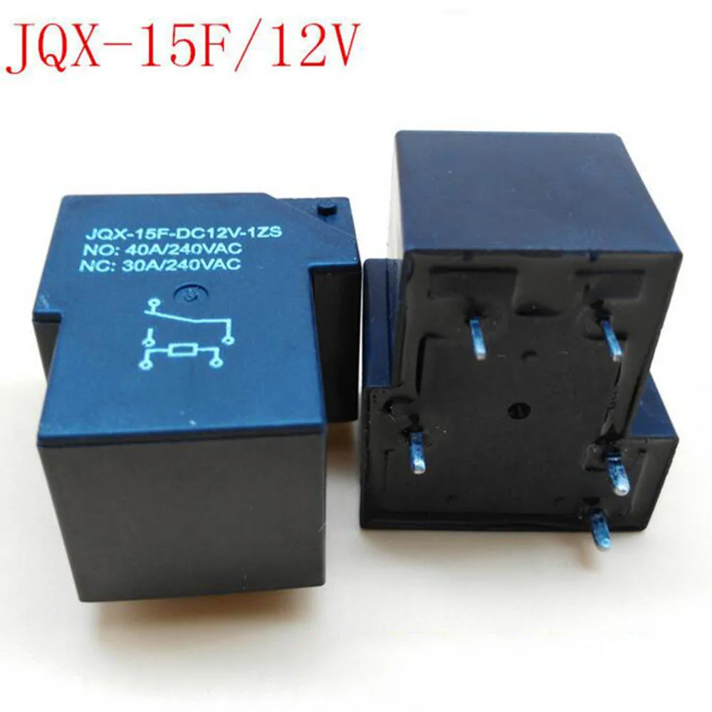 

JQX-15F/12V 5 Pins High Power Relay 30A Heater Dedicated Relay T90/SLA-12VDC-SL-1C