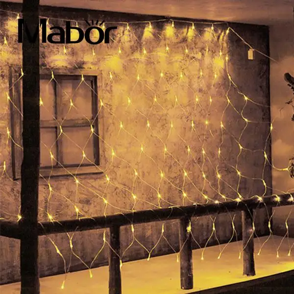 Christmas Decoration Light 1.5X1.5M Colorful String Fairy Lights Net