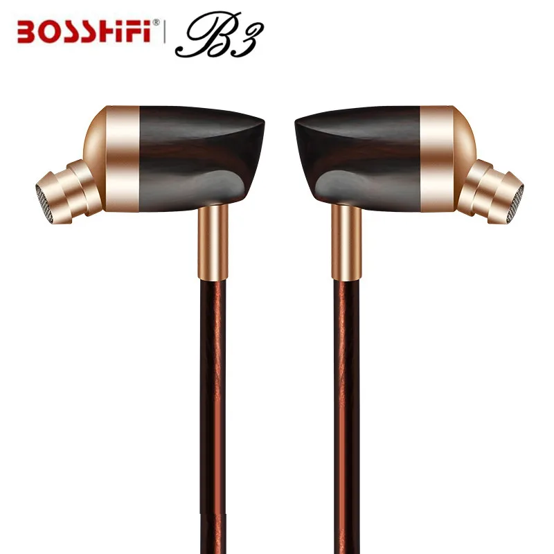 Hot-Original-BOSSHiFi-B3-1DD-1BA-Hybrid-Drive-Wood-Earphone-3-5MM-In-Ear-Earphone-DIY
