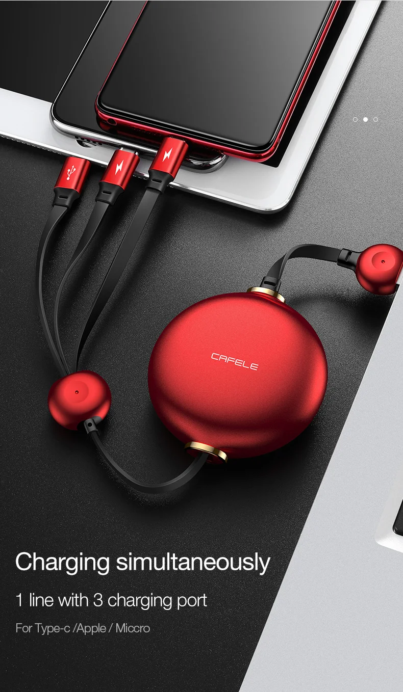3 in 1 Retractable cable for iphone huawei xiaomi samsung   (9)