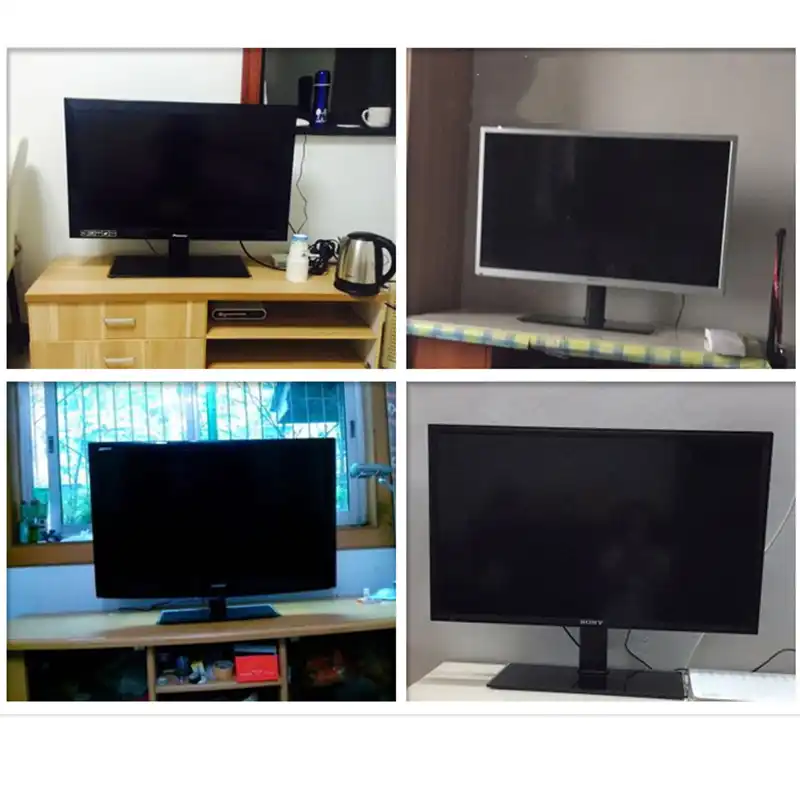 Table Top Lcd Tv Floor Stand Tv Table Mount Desk Display Base Monitor Bracket Holder Stable For Most 19 32 Inch Flat Screen Tv