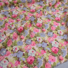 Ярко-розовая ткань из хлопка, поплин, хлопковая Лоскутная Ткань для девочек, платье для шитья