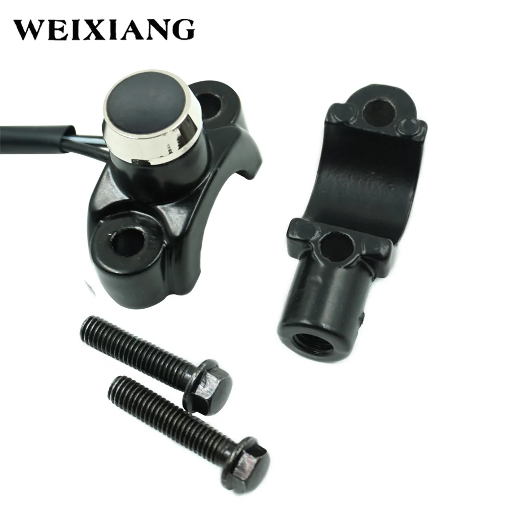 22mm M10 Motorcycle Handlebar Mount Switch Horn Button Power Start