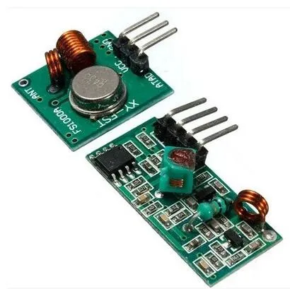 

Free Shopping 1Lot= 1 pair (2pcs) 433Mhz RF transmitter and receiver Module link kit for Arduino/ARM/MCU WL diy 433mhz wireless