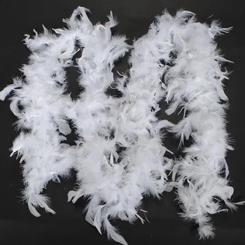

2m Feather Garland Sewing Birthday Wedding Costume Crafts DIY Banner Crafts Garland Bunting