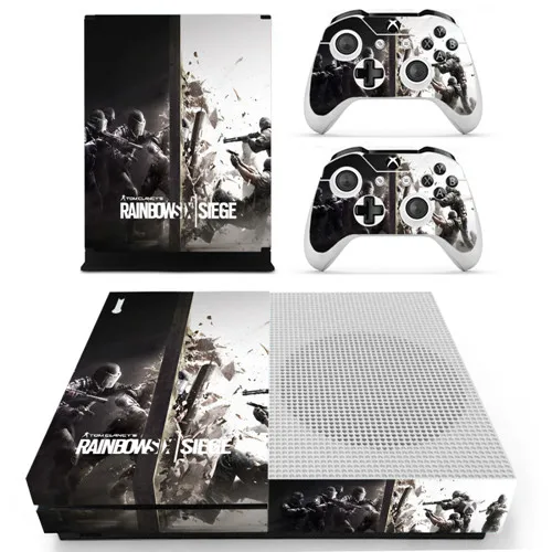 Игра Rainbow Six Siege наклейка для Xbox One S консоль и контроллеры для Xbox One тонкая наклейка s винил - Цвет: 0585