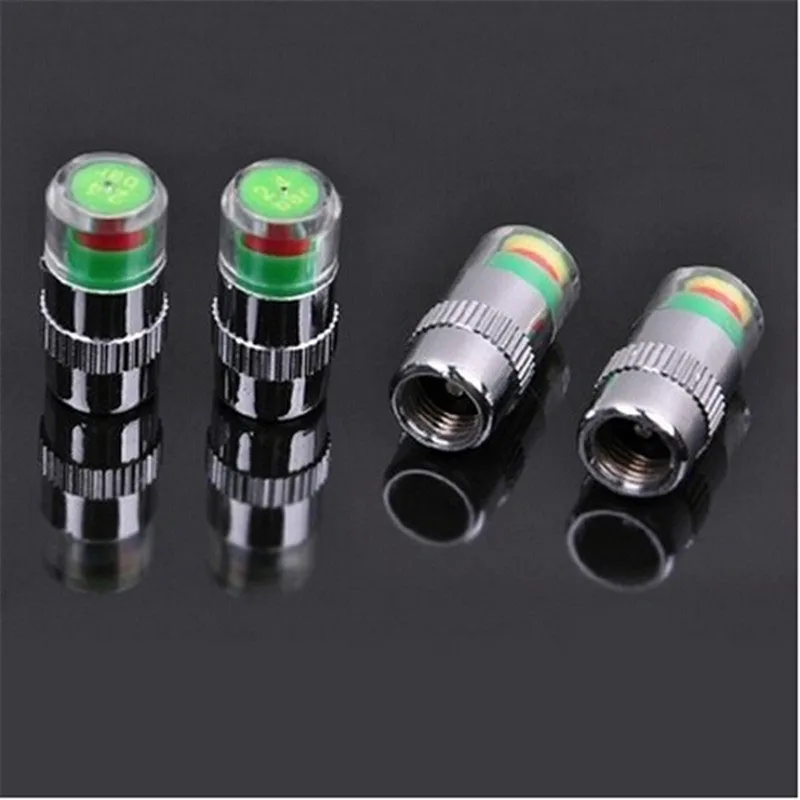 

4PCS Car Tyre Tire Pressure Gauge Monitor Indicator Monitoring Cap Sensor For Chevrolet Cruze TRAX Aveo Lova Sail EPICA Captiva