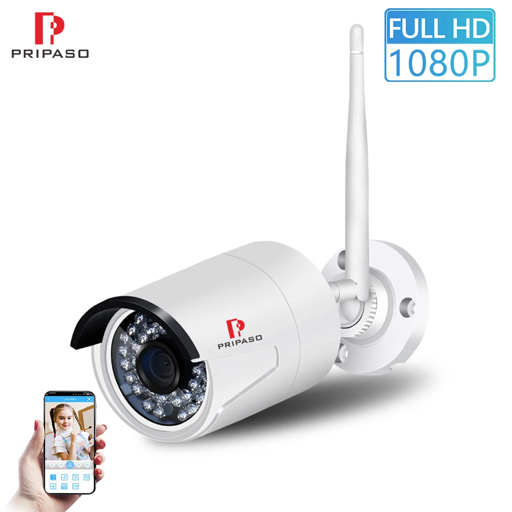 

Security Surveillance Outdoor Camera 1080P CCTV Waterproof wireless Night Vision Camera Wifi IP Camera Motion Detection