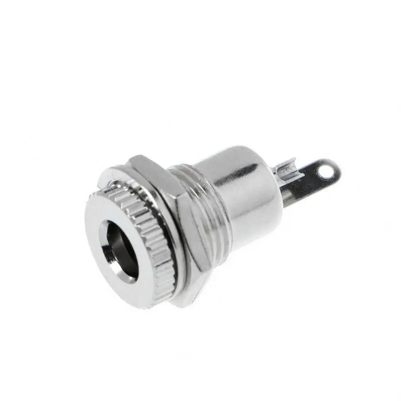 

5.5 mm x 2.1mm DC Power Jack Socket Female Panel Mount Connector Adapter