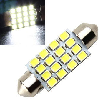 

iTimo 3528 Car Reading Light DC 12V 39mm 16SMD Dome Car Licence Plate Light for volkswagen golf