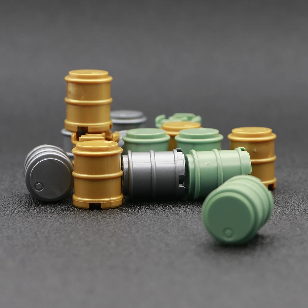 compatible legoed weapon oil drum 4