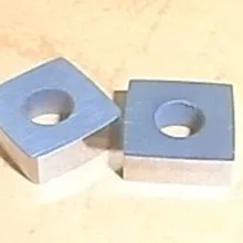 1EC80A715 Makino A001 верхний и нижний Электропитание свяжитесь с 9,5 мм x 9,5 мм x 3,2 мм для WEDM-LS провода детали машины для резки