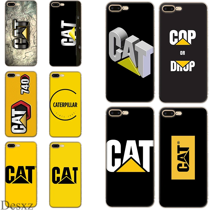 

Mobile Phone Case for iPhone 7 8 Plus iPhone 11 Pro XR X XS Max 5 5s SE 6 6s Cover Caterpillar Logo Bag