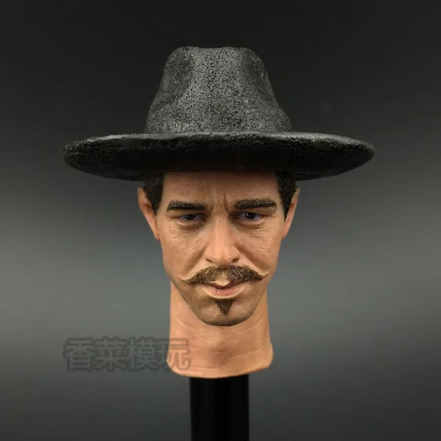 1 6 tombstone doc holliday head sculpt val kilmer headplay in stock