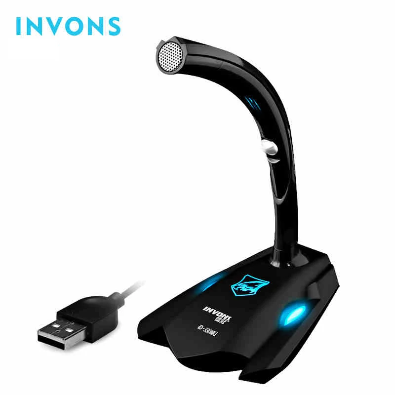 INVONS Omnidirectional Desktop Microphone for Laptop PC Computer