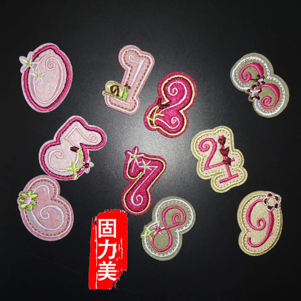 4set40pc number patches word embroidered iron on patch figure digit 4set40pc number patches word embroidered iron on patch figure digit
