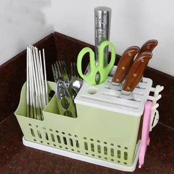 

Multifunctional Removable Chopsticks Storage Rack Kitchen Utensils Plastic Storage Holder Kitchen Tableware Knife Fork Organizer