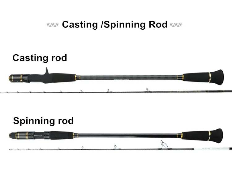 100-350g Ultra Light Spinnning Saltwater Fishing Fundição Rod