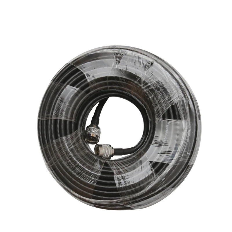 30 meters RG6 Low Loss Coaxial Cable 50ohm N Male to N Male Connector Communication Coax
