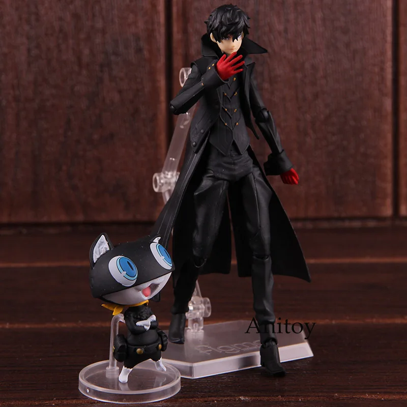 Figma 363 Persona 5 фигурка Shujinkou и Morgana Joker Ver. ПВХ Коллекционная модель игрушки