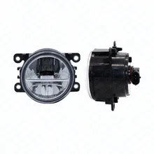 LED передние противотуманные фары для Renault Megane 2 Estate km0 km1 стайлинга автомобилей круглый бампер DRL дневные Бег вождения Туман лампы