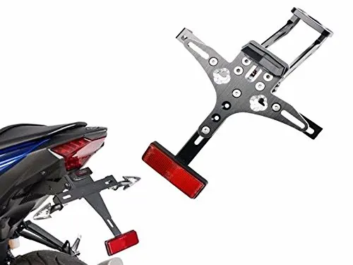 

Adjustable License Plate Mount Holder Bracket for 2009-2014 Yamaha YZF R1 YZF-R1