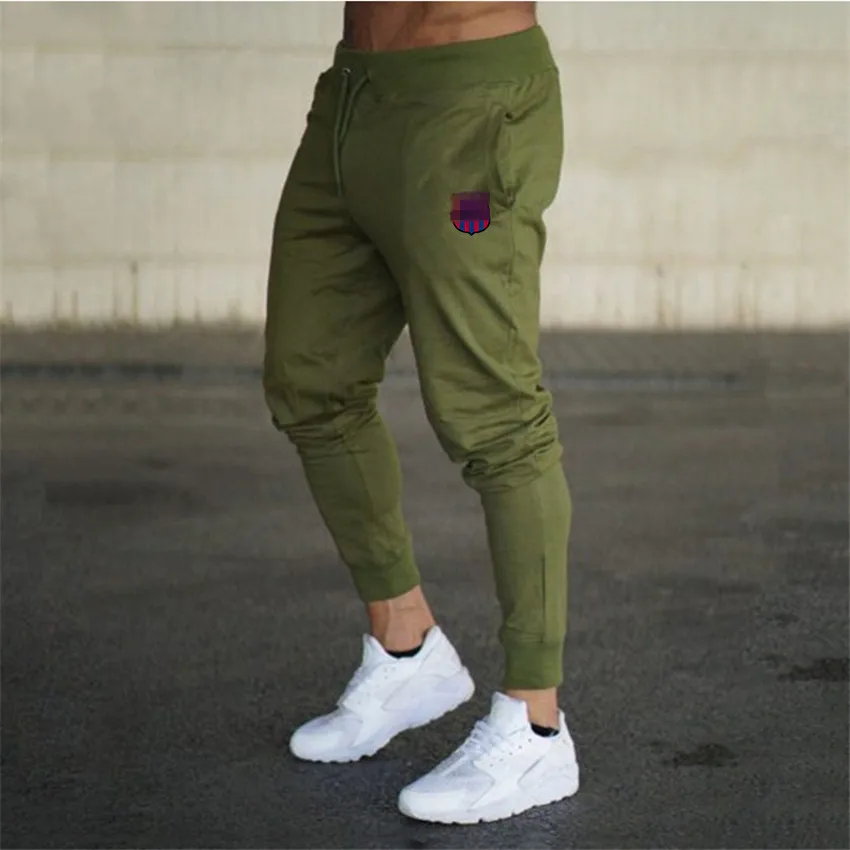 Army green Брюки для мужчин, хлопковая одежда, хип-хоп, уличная одежда, джоггеры, Pantalon hombre, спортивные штаны, штаны мужские брюки, повседневные брюки, Pantalon Homme Cargo - Цвет: Army green