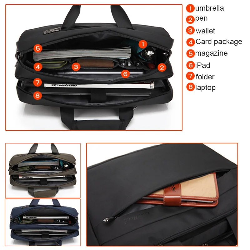 

Premium Water Resistant Shockproof Laptop Sleeve Case with Handle Protective Carrying Case LCC77