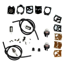 Carburetor Kit Primer Bulb Fuel Line Filter For STIHL FS36 FS40 FS44 Trimmer Carburetor Repair Kit Carburetor Kit Primer Bulb Fuel Line Filter For STIHL FS36 FS40 FS44 Trimmer Carburetor Repair Kit