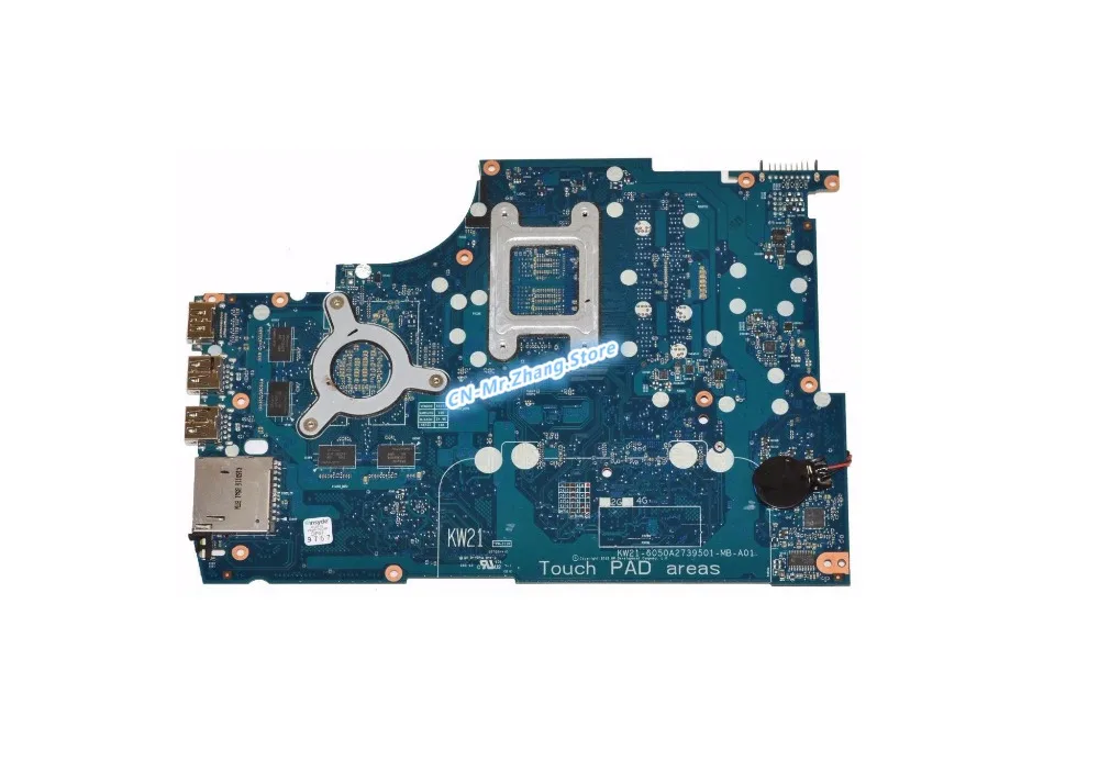 SHELI FOR HP 15-Q 15T-Q Laptop Motherboard W/ I7-6700HQ CPU 829210-001 N16P-GT-A2 950M 4GB GPU DDR4
