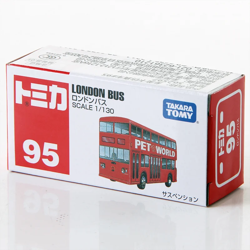 

Takara Tomy Tomica 1/130 London Bus Metal Diecast Model Toy Car New in Box #95