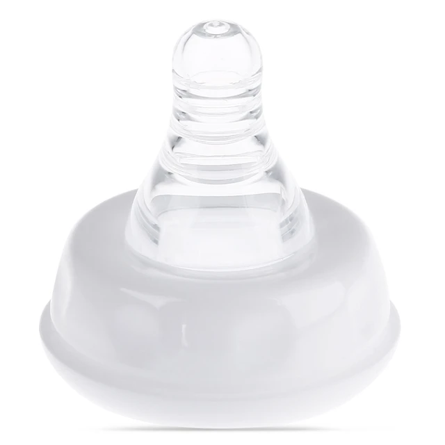 Silicone Gel Wide Mouth Teether Care Milk Feeding Bottle Pacifier Teat