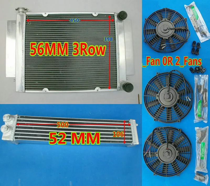ALL ALUMINUM SHROUD /& FAN for 1979-1985 MAZDA RX7 RX-7 S1 S2 S3 MT