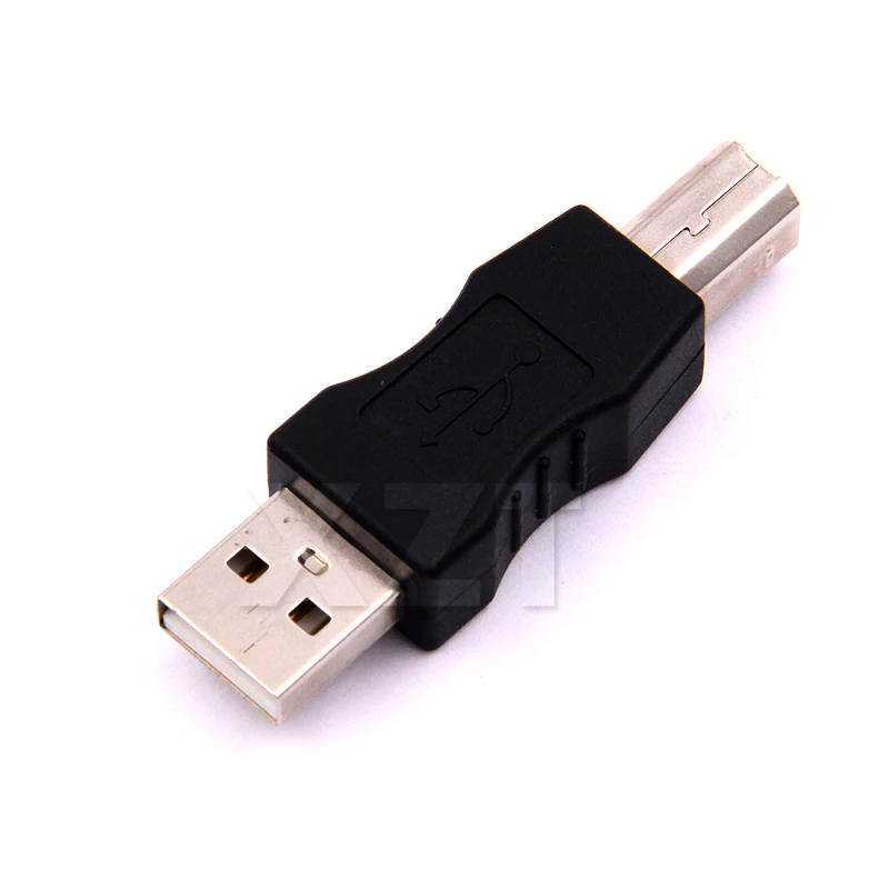 Type A-type B USB адаптер сканера для принтера для синхронизации данных соединитель конвертера высокоскоростной USB 2,0 папа-папа