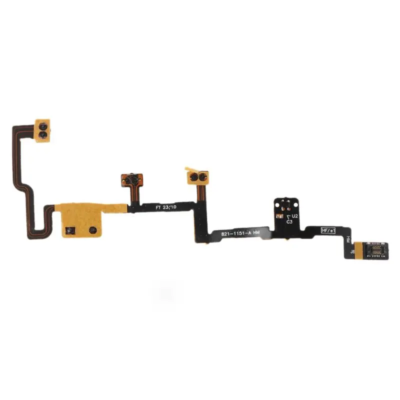 

Ribbon Flex Cable Mute Switch Volume Power Button ON OFF Replacement for Apple iPad 2 A1395 A1396 Mobile phone spare parts