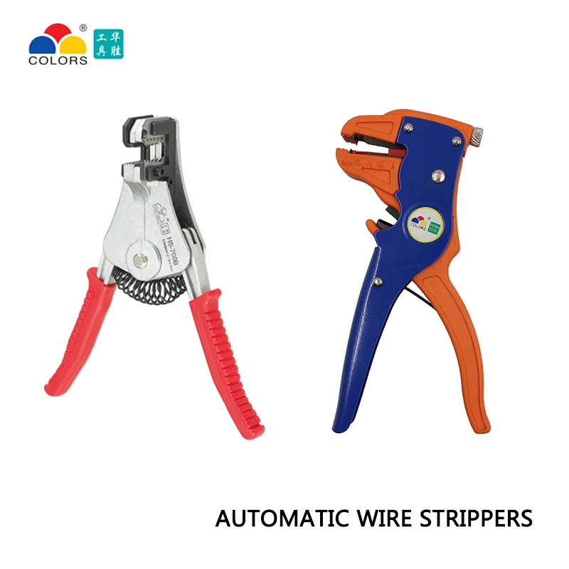 

Self-Adjusting insulation Wire Stripper automatic wire strippers stripping range 0.25-6mm2 High Quality TOOL Connector HS-700B