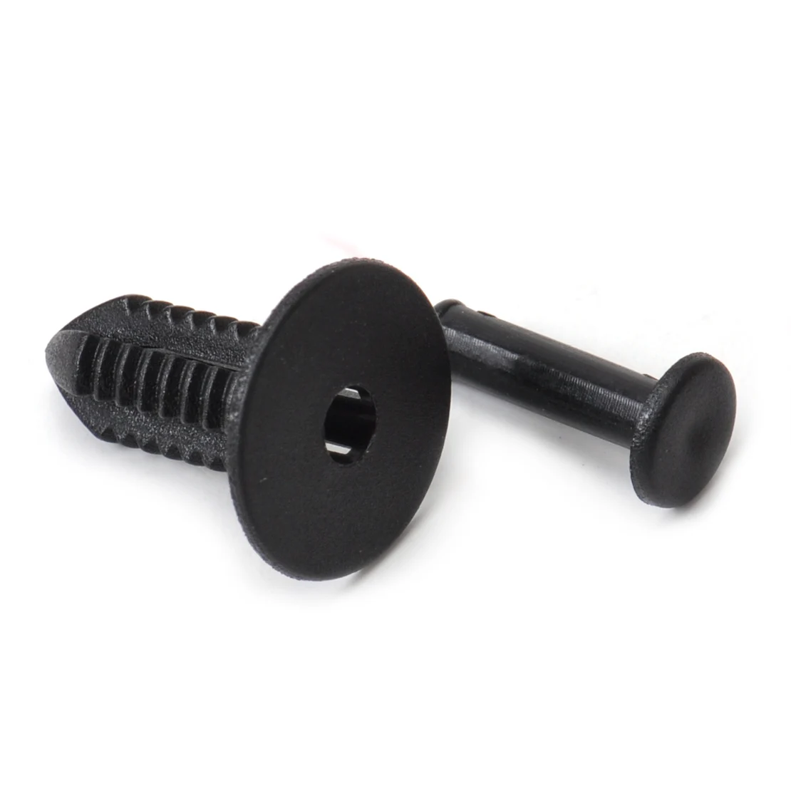 beler 50pcs Bumper Fender Liner Rivet Fastener Retainer Push Clips 7mm Hole Dia