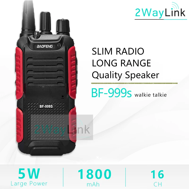 Горячее предложение 5 Вт Baofeng bf 999s Plus Walkies Uhf Radio 999(2) двухсторонний радиоприемник